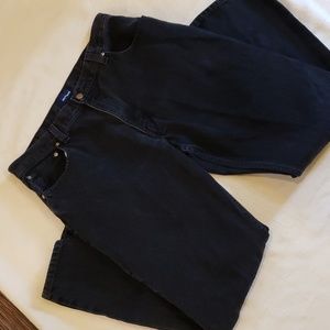 Basic Editions Men's 100% Cotton Black Denim Jeans, Size 36" Waist, 32" Inseam